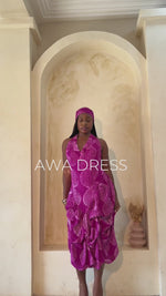 Charger et lire la vidéo dans la visionneuse de la Galerie, AWA DRESS
